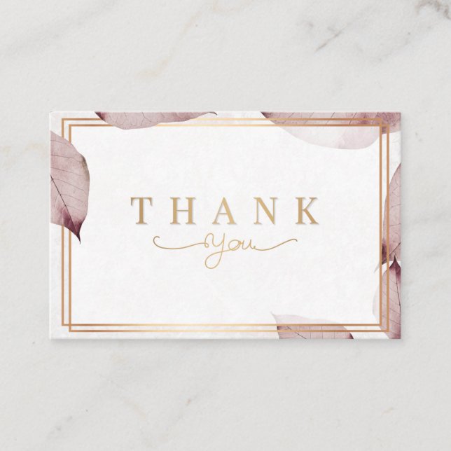 Vielen Dank für Ihre Vintagen Karten  (Vorderseite)