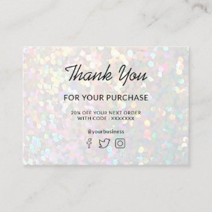 Vielen Dank für Ihre Visitenkarte