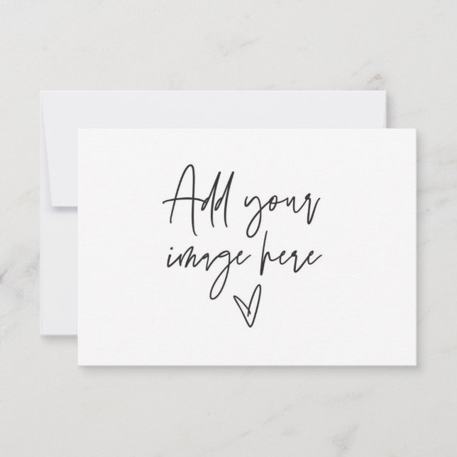 Vielen Dank für Ihre Visitenkarten-Verpackung Prom Save The Date (Vorderseite)