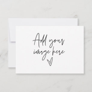 Vielen Dank für Ihre Visitenkarten-Verpackung Prom Save The Date