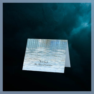 Vielen Dank für Ihren Beitrag zur Gedächtnisleistu Dankeskarte