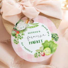 Vielen Dank für Ihren Besuch Bauern Markt Geburtst Geschenkanhänger