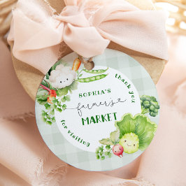 Vielen Dank für Ihren Besuch Bauern Markt Geburtst Geschenkanhänger