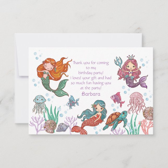 Vielen Dank für Ihren Besuch Flat Danke Karte (Vorderseite)