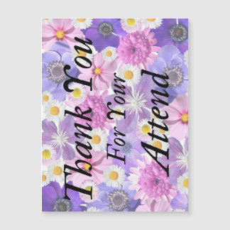 Vielen Dank für Ihren Besuch Hochzeitskarte Magnetkarte