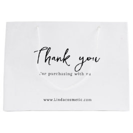 Vielen Dank für Ihren Einkauf bei uns, Einkauf Große Geschenktüte