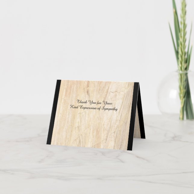 Vielen Dank für Ihren freundlichen Ausdruck des Be Dankeskarte (Vorderseite)