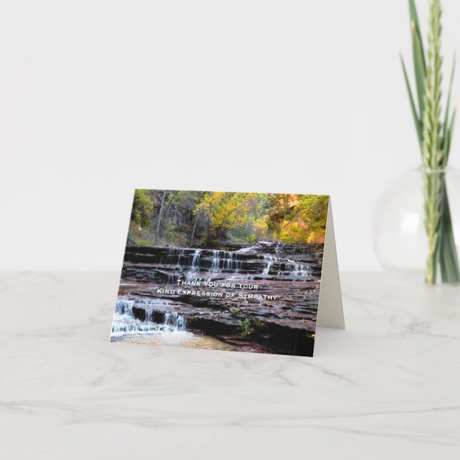 Vielen Dank für Ihren freundlichen Ausdruck des Be Dankeskarte (Vorderseite)