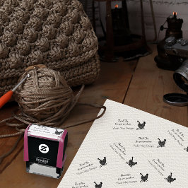 Vielen Dank für Ihren Kauf - Yarn Craft Business Permastempel