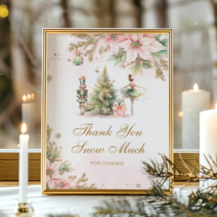 Vielen Dank für Ihren Schnee viel Winter Onederlan Poster