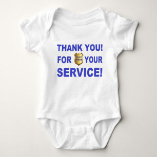 Vielen Dank für Ihren Service Baby Strampler