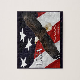 Vielen Dank für Ihren Service Eagle Puzzle