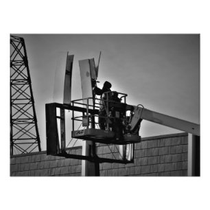 "Vielen Dank für Ihren Service" Fotodruck