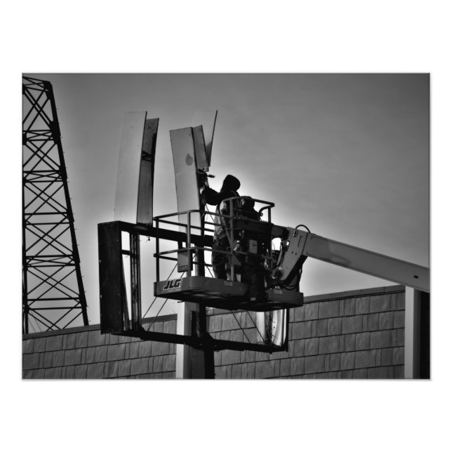 "Vielen Dank für Ihren Service" Fotodruck (Vorne)