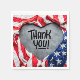 Vielen Dank für Ihren Service! Serviette