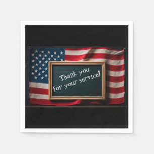Vielen Dank für Ihren Service! Serviette