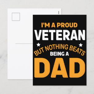 Vielen Dank für Ihren Service: Veteranen Day 2025 Feiertagspostkarte