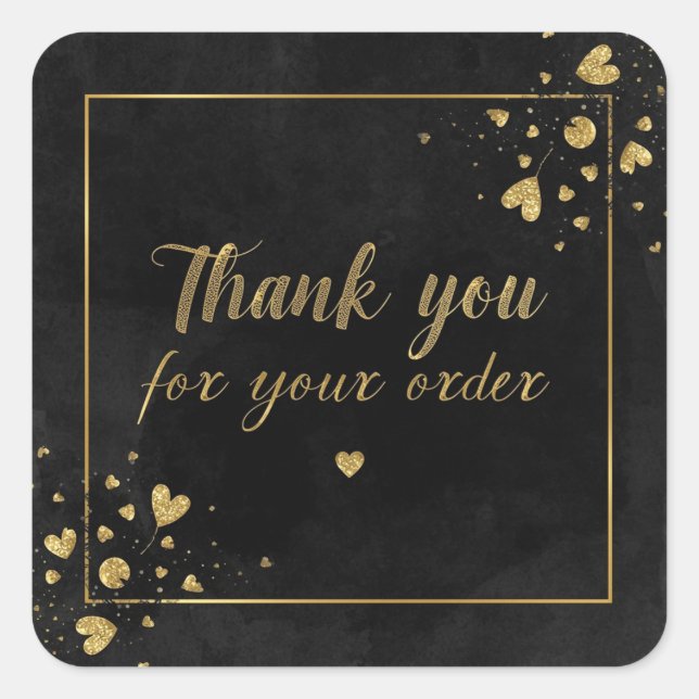 Vielen Dank für Ihren Sticker (Vorderseite)