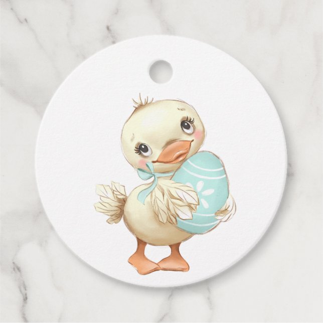 Vielen Dank für Ostern Geschenkanhänger (Vorderseite)