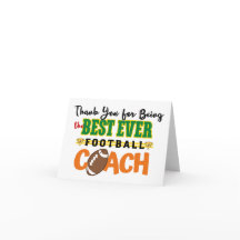 Vielen Dank Fußball Coach