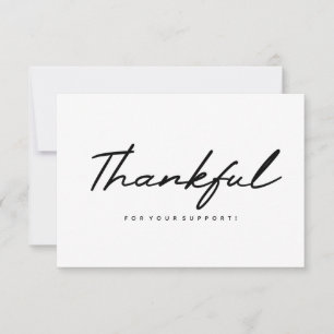 Vielen Dank Geschäftskarte Dankeskarte