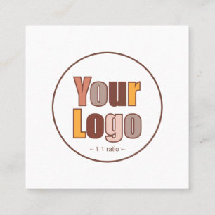 Vielen Dank Geschäftslogo Modern Minimalistisch Rabattkarte