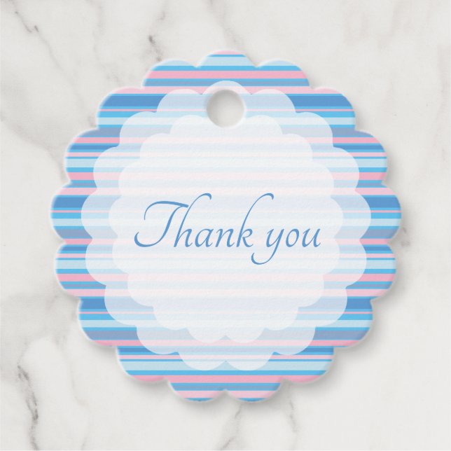 Vielen Dank Geschenkanhänger (Vorderseite)