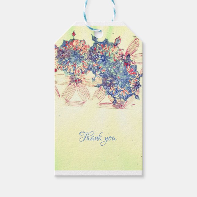 Vielen Dank Geschenkanhänger (Vorderseite)