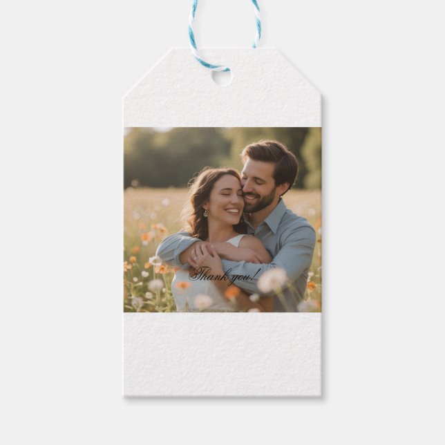 Vielen Dank Geschenkanhänger (Vorderseite)