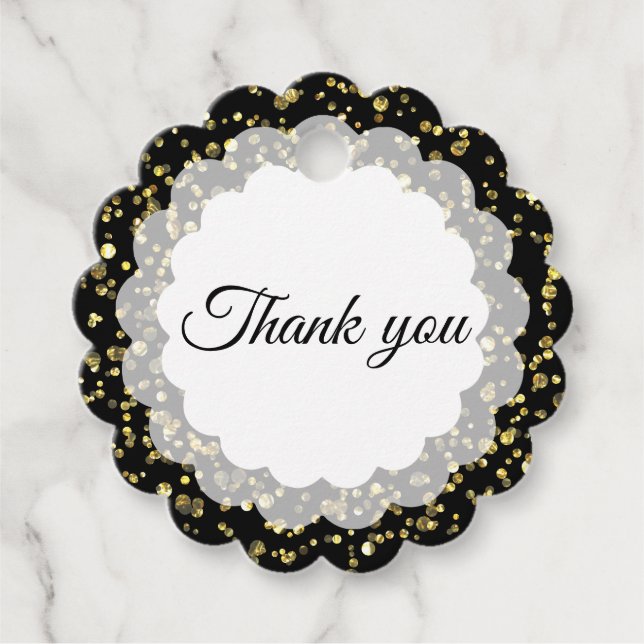 Vielen Dank Geschenkanhänger (Vorderseite)