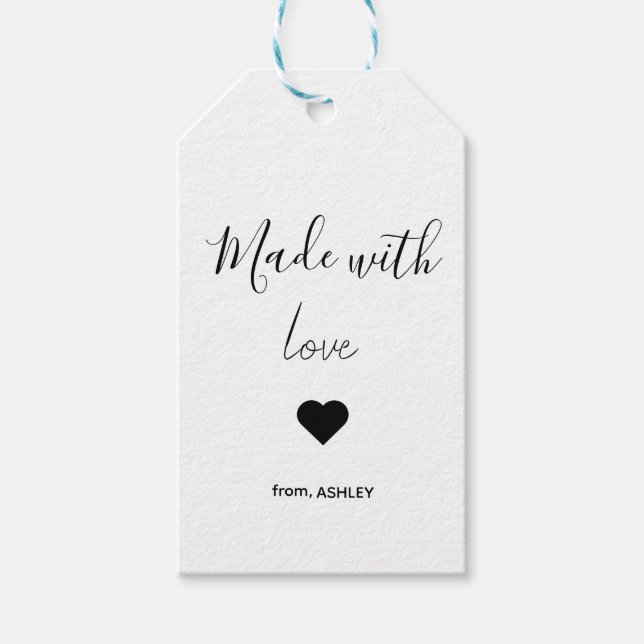 Vielen Dank Geschenkanhänger (Vorderseite)