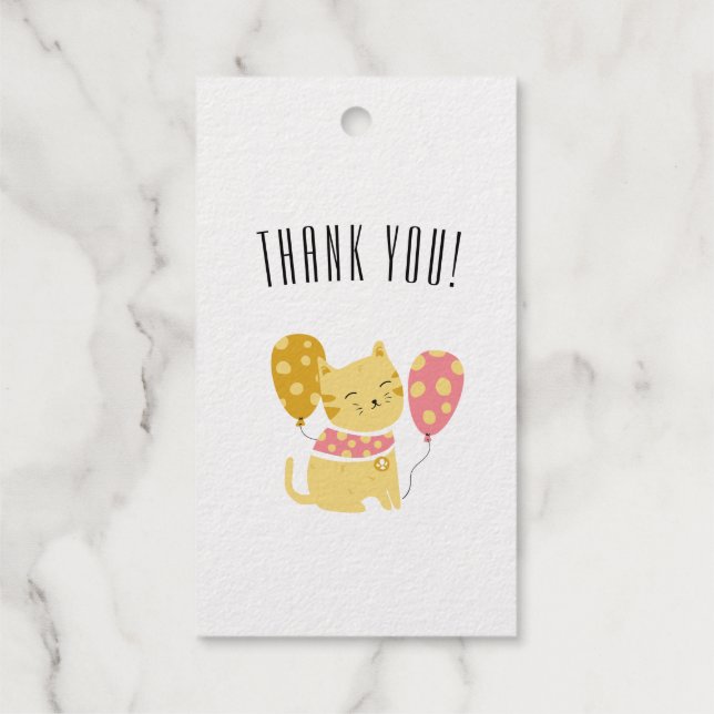 Vielen Dank! Geschenkanhänger (Rückseite)