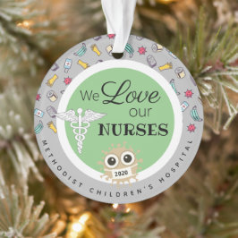 "Vielen Dank Geschenke Krankenhauspersonal, Kranke Ornament