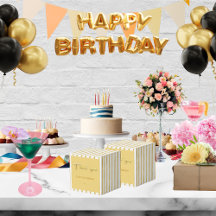 Vielen Dank goldener Text und Streifen 50. Geburts