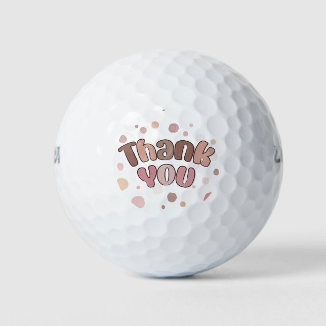 Vielen Dank Golfball (Vorderseite)