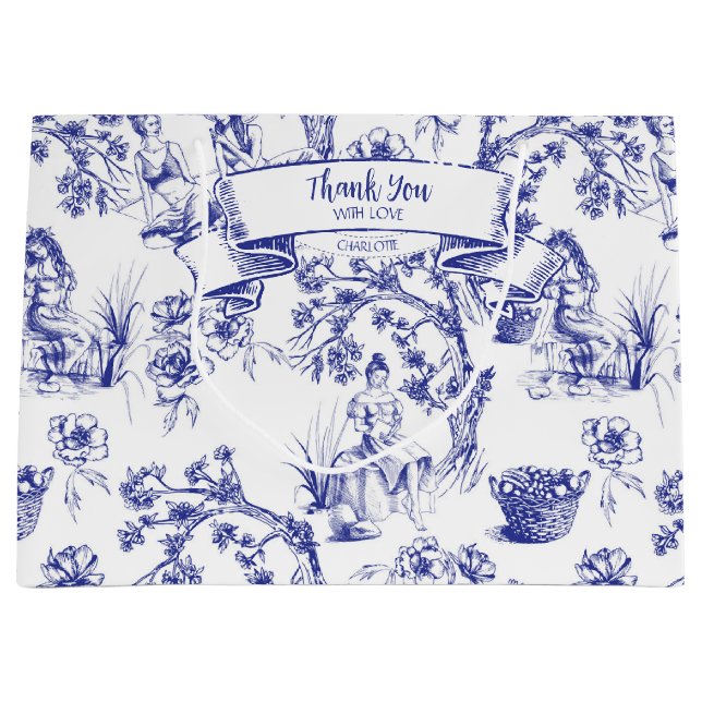 Vielen Dank Große Geschenktüte (Vorderseite)