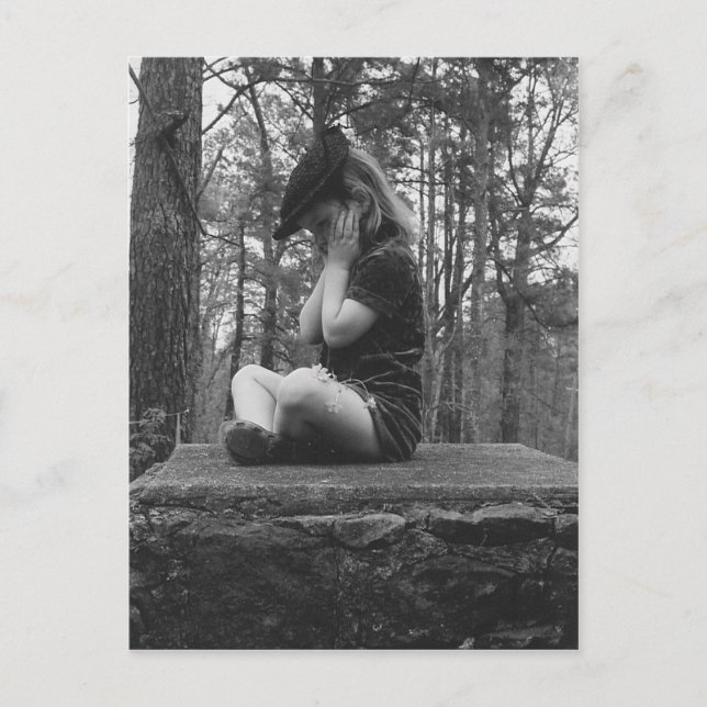 Vielen Dank, Herr, für Ihre vielen Segnungen Postkarte (Vorderseite)