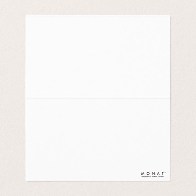 Vielen Dank, Herr Handelskarte Visitenkarten (Innenseite Aufgefaltet)