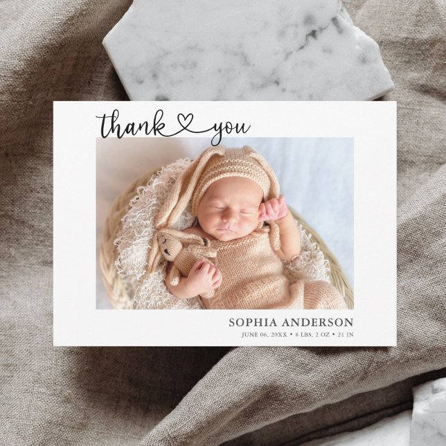 Vielen Dank Herzklopfen Foto Ankündigung (Von Creator hochgeladen)