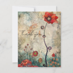 Vielen Dank Hinweis Card Jeder Anlass Blank mit Um Dankeskarte