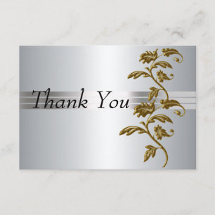 Vielen Dank, Ihr Card Silver Dankeskarte