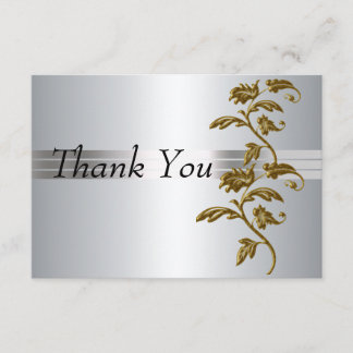 Vielen Dank, Ihr Card Silver Dankeskarte