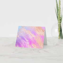 Vielen Dank Ihre Karte Hübsch rosa Marmordesign