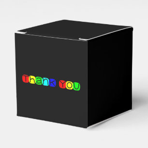 Vielen Dank in Rainbow Colors 434 Geschenkschachtel