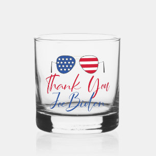 Vielen Dank Joe Biden Gedenk Whiskyglas