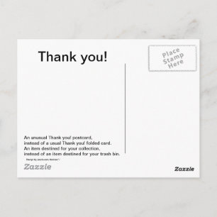 Vielen Dank! Karte/ungewöhnliche Postkarte