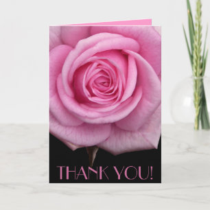 Vielen Dank Karten Pink Blume Custom Grußkarte