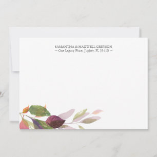 Vielen Dank Karten Rustic Fall Folies