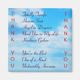 Vielen Dank, Kühlschrankmagnet Magnet