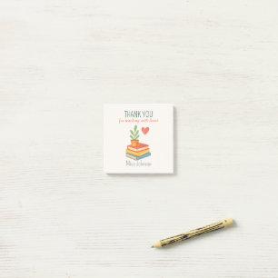 Vielen Dank Lehrer - herzliche Wertschätzung Gesch Post-it Klebezettel